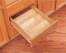 Rev-A-Shelf 16" 3 Tiered Seasoning Organizer, Trim-to-Fit Wooden Kitchen Draw and Cabinet Home Storage Insert, Pull Out Spice Rack, Maple, 4SDI-18 by CozyNest Decor