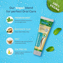 Bentodent Fluoride Free Mineral Toothpaste with Natural bentonite Clay, 100 g and Organic Coconut Sesame Oil Pulling with neem, 177ml for Fresh Breath and Teeth whitening, Vegan by CozyNest Decor