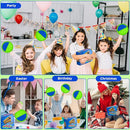 Ayeboovi Toss and Catch Ball Game Outdoor Beach Pool Toys for Kids Games 6 Paddle 3 Balls Pool Beach Lawn Yard Games 3 4 5 6 7 8+ Year Old Toddler Boys Girls Birthday Gift by TinyTreasures Baby Boutique