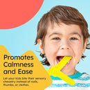 Gafly X’s and Y’s - 5 Pack Sensory Chew Toys for Autistic Children - Chewy Sticks for Sensory Kids - Autism Chew Toys for Toddlers & Kids - BPA-Free Silicone Chew Tubes for Sensory Needs by TinyTreasures Baby Boutique