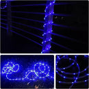 LED Rope Lights for Outside, 20Ft 360°Blue Solar Rope Lights Outdoor Waterproof, 86 LEDs 110V 8 Modes Remote Control Timer Christmas Rope Lights for Party Holiday Garden Decoration (Blue) by GreenHaven Gardens