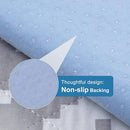 OUTCREATOR® Washable Bed Pads 34" x 76" (Pack of 2), Incontinence Mattress Protector, Anti-Slip Waterproof Underpads for Adults Kids Elderly Pets, Absorbency & Reusable Bedwetting Pads (Gray Geometry) by TinyTreasures Baby Boutique
