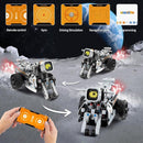 STEM Building Toys for Kids 6-14, Remote & APP Controlled 3in1 STEM Dinosaur Motorcycle Robot Building Kit for Kid with Music Spray, 646 Pcs Building Blocks Set Birthday Xmas Gift Ideas for Boys Girls by TinyTreasures Baby Boutique