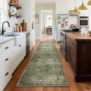 Machine Washable Kitchen Runner Rug: 2'x10' Hallway Rug Non Slip Low-Pile Stain Resistant Soft Carpet Runners for Entryway Hallways Kitchen Laundry Room Beside Farmhouse by TinyTreasures Baby Boutique