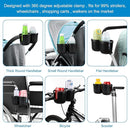 Accmor Stroller Cup Holder, Bike Cup Holder, Universal Cup Holder for Uppababy Nuna Doona Strollers, 2-in-1 Cup Phone Holder for Stroller, Bike, Wheelchair, Walker, Scooter by TinyTreasures Baby Boutique