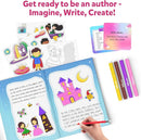 Skillmatics Storybook Art Kit - Create Fairytale Stories, DIY Craft & Writing Kit with 300+ Stickers, Scrapbooking & Journal Activity, Gifts for Kids Ages 5, 6, 7, 8, 9, 10 by TinyTreasures Baby Boutique