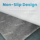 1.3" Thick Baby Play Mat for Floor Playpen, 50x50 Foam Tummy Time Mat, Padded Support Soft Plush Nursery Rug for Infant Kids Toddler Crawling Kick Activity (Dark Grey) by TinyTreasures Baby Boutique