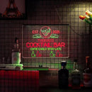 Personalized Bar Signs with Your Name for home wall light up with personalized pub name, man cave accessories, beer themed neon customizable lighted sign by CozyNest Decor