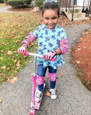 Soft-Style Kids Knee and Elbow Pads with Bike Gloves, Flexible Impact-Resistant Gear for Ages 2-11, Designed for Balance Bikes, Roller-Skating, and Skateboarding by TinyTreasures Baby Boutique