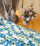 DDL&HEXI Chunky Chenille Blanket 100% Hand Knit with Jumbo Chenille Yarn (50"x60") Super Soft Large Throw Bed Blanket for Couch, Sofa, Home Decor - Machine Washable (01) by CozyNest Decor