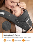 besrey Baby Carrier Hip Seat for Dad, Front Summer Infant Carrier Newborn to Toddler, Plus Men Backpack Holder, Harness for Carrying Infant, Hip Seat with Strap by TinyTreasures Baby Boutique