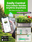 LetPot LPH-SE Hydroponics Growing System, 12 Pods Smart Herb Garden Kit Indoor, Indoor Garden, APP & WiFi Controlled, with 24W Growing LED, 5.5L Water Tank, Pump System, Automatic Timer by GreenHaven Gardens