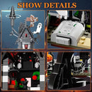 Mini Bricks Haunted Graveyard House Building Set - 1092 PCS Halloween Spooky Construction Toy Kit for Kids & Adults (Not Compatible with ) by CozyNest Decor