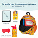 Wildkin 12-inch Kids Backpack – Padded, Adjustable, Ideal for Daycare & Travel - Under Construction by TinyTreasures Baby Boutique