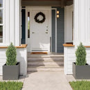 THE BLOOM TIMES 3ft Topiary Trees Artificial Outdoor 2 Pack – UV Resistant Faux Cedar Pine Cypress Bushes and Shrubs, Fake Potted Plants for Front Porch Outside Planter Patio Decor, Set of 2 (3 Foot) by GreenHaven Gardens