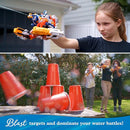 Thames & Kosmos Mega Cyborg Hydro Blaster STEM Experiment Kit, Toy of The Year Finalist - Build a Wearable Hydraulic-Powered Water Toy & Gripper, Shoots Water Up to 20 Feet, Transforms Into 5 Models by TinyTreasures Baby Boutique
