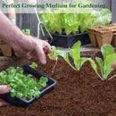 ZeeDix 10 Pack Premium Coco Coir Brick, Organic Compressed Coconut Coir Bricks Seed Starter Potting Soil for Plants, Coconut Fiber Substrate with Low EC & pH Balance for Gardening Flower Herbs by GreenHaven Gardens