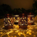 4 Packs Dragonfly&Hummingbird Solar Lantern Lights Outdoor Decor, Hanging Metal Decorations Waterproof with LED Light, Landscape Lights for Garden Patio Yard Lawn Backyard Front Porch by GreenHaven Gardens