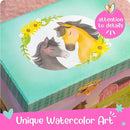 Musical Horse Kids Jewelry Box - Girls Jewelry Box with Mirror, Horse Toys for Girls Age 4-6 by TinyTreasures Baby Boutique
