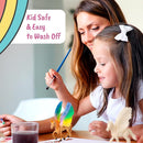 Unicorn Painting Kit for Girls - STEM Certified Unicorn Craft for Girls Ages 4-6 & up- Paint Your Own Arts and Crafts Includes 2 DIY Headbands & 8 Kids Painting Crafts for Fun Screen-Free Play by TinyTreasures Baby Boutique