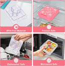 Bento Lunch Box Set With 10oz Soup Thermo, Leak-proof Lunch Containers with 4 Compartment, Kids Hot Thermo Food Jar/Insulation Lunch Bag, Food Containers for School（Mermaid） by TinyTreasures Baby Boutique