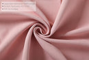 MIUCO Blackout Curtains Room Darkening Curtains Textured Grommet Curtains for Girls Room 2 Panels 52x63 Inch Long Pink by TinyTreasures Baby Boutique