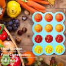 3 Pcs Baby Food Storage Container 12 Cup Silicone Baby Food Freezer Tray with Lid Stackable Reusable Silicone Baby Food Freezer Storage Tray for Food Vegetable Fruit Puree and Breast Milk (Blue) by TinyTreasures Baby Boutique