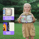 StBernard Small First Aid Kit for Kids and Adults, Medical Kit with Digital Thermometer for Home, Travel, Hiking, Backpack, 6.3x4.33x1.97in, Purple by TinyTreasures Baby Boutique
