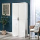 Sauder Miscellaneous Storage Cabinet, White Finish by CozyNest Decor