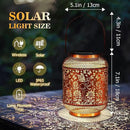 Hummingbird Solar Lantern Outdoor Waterproof Garden Decor, Christmas Gifts for Women, Mom, Metal Hanging Sunflower Solar Lights Outdoor Decoration for Yard, Patio, Tabletop, Pathway by GreenHaven Gardens