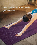 Non Slip Yoga Mat TPE Workout Mat for Men Women, Thick Workout Mat with Carrying Strap, Fitness Mats for Exercise, Yoga, Fitness, Pilates, Floor Workouts (72" x 24" x 6mm) by TinyTreasures Baby Boutique