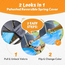 JUMPZYLLA Trampoline Outdoor 8FT 10FT 12FT 14FT 15FT 16FT with Enclosure and Ladder, ASTM Approved Recreational Trampoline for Kids and Adults, Anti-Rust Coated Frame by TinyTreasures Baby Boutique