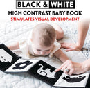 High Contrast Baby Toys for Newborn Black and White Baby Toys Baby Books 0-6 Months High Contrast Baby Book Contrast Toys for Infants 0-6 Months Black and White Books for Newborns by TinyTreasures Baby Boutique