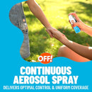 OFF! Insect Repellent Aerosol for Adults & Kids, Fragrance-Free Bug Spray for Everyday Protection from Mosquitoes and Ticks, 7.5 Oz by TinyTreasures Baby Boutique