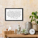I Choose You To Do Life Sign Wall Decor 16X11 I Love You InchRomantic Marriage Art Wooden Framed Wall Hanging (Black)