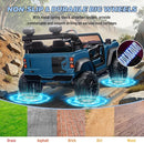 ENYOPRO 2 Seater Ride On Car for Kids, 24v Licensed Ford Bronco Raptor Electric Power Ride On Truck Toy with Remote Control, 4 Wheels Shock Absorption, Soft Start, Bluetooth, Radio, 3 Speed - Blue by TinyTreasures Baby Boutique
