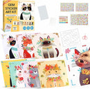 Marlrin Cats Craft Kits for Kids Ages 4-8, Arts and Crafts Kits,Craft Kit for Girls 6-8,Diamond Painting Toys for Girls 5-7,Birthday and Christmas Gift for Kids Ages 3, 4, 5, 6, 7, 8 by TinyTreasures Baby Boutique
