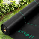 4x200FT Weed Barrier Fabric, Heavy Duty Weed Barrier Landscape Fabric, Garden Weed Barrier Fabric for Garden Fabric, Landscaping Fabrics, Driveway Fabrics by GreenHaven Gardens