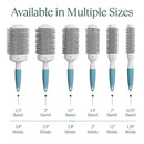 Professional Round Brush for Blow Drying - Small Ceramic Ionic Thermal Barrel Brush for Sleek, Precise Heat Styling and Salon Blowout - Lightweight Round Hair Brush (Barrel 1.3 inch, Bristle 2 Inch) by TinyTreasures Baby Boutique