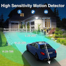 150W Motion Sensor Lights Outdoor for Outside, 15000LM LED Flood Lights Outdoor Wired Dusk to Dawn, Exterior Security Floodlight Fixture Waterproof IP65, Outdoor Lighting for House, Garage by GreenHaven Gardens