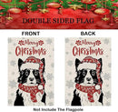 Seasonal Garden Flags Border Collie Double Sided Flags Set of 11 Holiday Farmhouse Indoor Outdoor Yard Lawn Christmas Gifts Decorations 12.5x18 Inch by GreenHaven Gardens