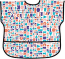 Bumkins Bibs - Toddler Bibs, Waterproof, Large for 1-3 Years, Short Sleeve by TinyTreasures Baby Boutique