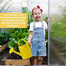 Finderomend Metal Watering Can 1.5L/51oz, Iron Art for Outdoor Plants, Yellow by GreenHaven Gardens