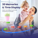 Ear Thermometer, Digital Ear Thermometer for Kids and Adults, High Accuracy Baby Thermometer with 1s Result, 3-Color Coded and 30 Memory Recall, Easy to Use, with 21 Disposable Probe Covers by TinyTreasures Baby Boutique
