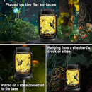 YJFWAL Hummingbird Solar Lanterns Outdoor Waterproof -Birthday, Mothers Day Gifts for Women Mom Grandma, Mason Jar Garden Lights for Patio, Yard, Porch, Balcony, Durable Garden Decor by GreenHaven Gardens