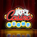 Casino Night Neon Sign for Wall Decor Casino Led Neon Light Dimmable Led Light Sign for Bar Casino Play Room Birthday Party Decor by CozyNest Decor