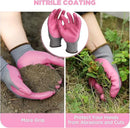 WORKPRO Aluminum Garden Tool Set, 4PCS Heavy Duty Hand Garden Tools with Box Include Trowel, Rake, Pruner, Garden Gloves, Pink, Garden Gifts by GreenHaven Gardens