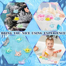 60 Pcs Miniature Sting Ray Figurines Mini Manta Ray Figure Realistic Resin Sting Ray Cake Topper Mini Sting Ray Sea Animal Figurine for Fairy Garden Micro Landscape Decor Cake Topper by GreenHaven Gardens