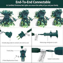 6Ftx4Ft LED Christmas Net Lights Green Wire,Connectable UL Certified Waterptoof Net Lights for Bushes Trees Shurb Garden Outdoor Christmas Decorations by GreenHaven Gardens