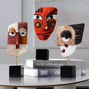 Harmony - Handcrafted Resin Abstract Sculpture for Modern Home Decor, Book Shelf, TV Stand, Living Room, Dining Room, Bedroom, Office Desktop, Cabinets by CozyNest Decor